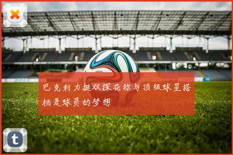 巴克利力挺双探花称与顶级球星搭档是球员的梦想